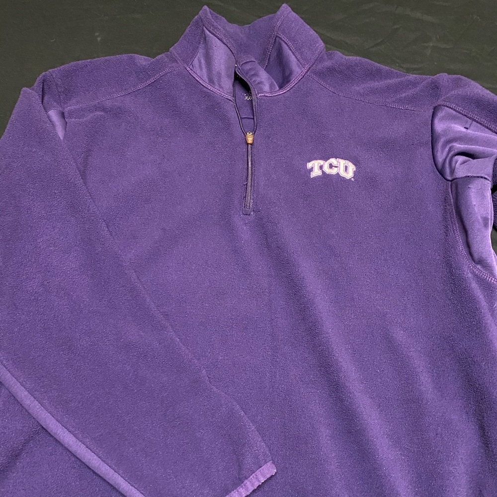 *COLLEGE* TCU Quarter-zip